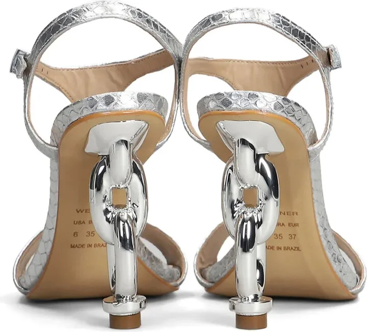 110mm Chain-Heel Sandals - Image 4