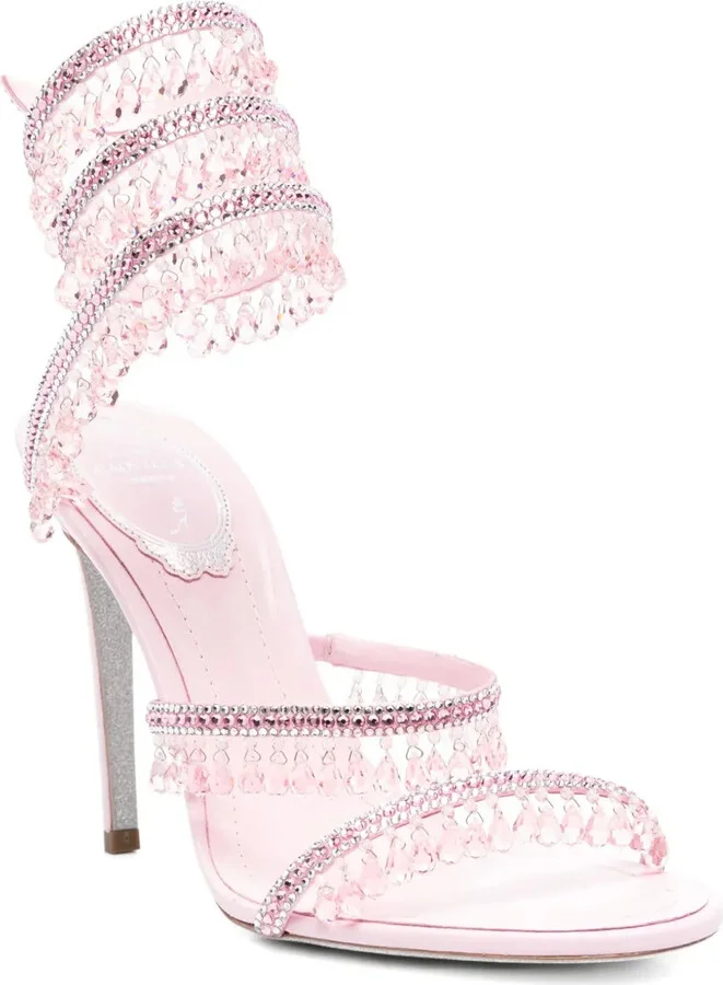 110mm Chandelier crystal-embellished sandals - Image 2