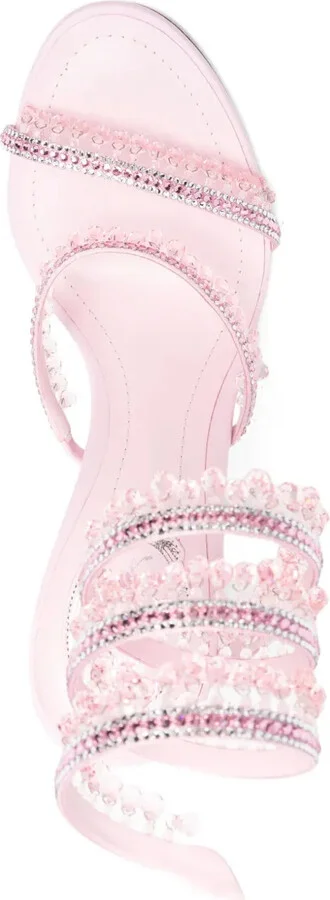 110mm Chandelier crystal-embellished sandals - Image 4