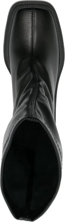 110mm Chunky Leather Boots - Image 4
