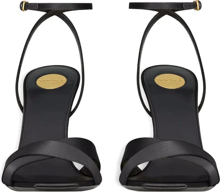 110mm Crossover-Straps Wedge Sandals - Image 2