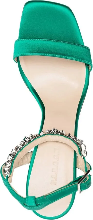 110mm Crystal Ankle-Strap Sandals - Image 4