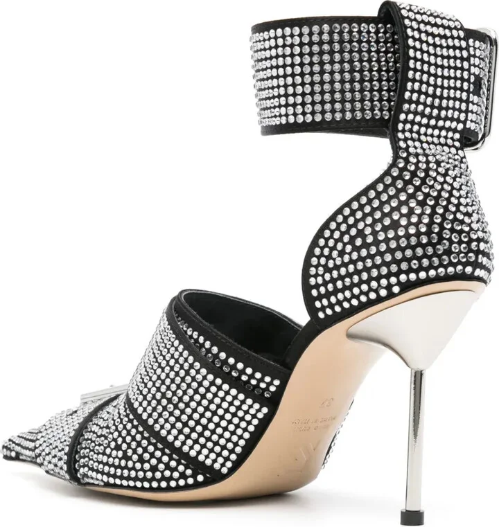 110mm Crystal-Embellished Pumps - Image 3