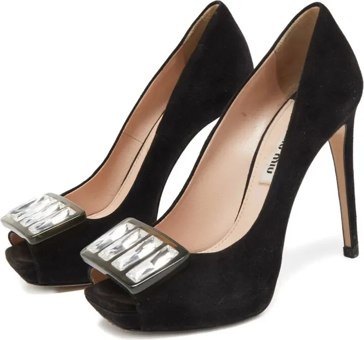110mm Crystal-Embellished Pumps - Image 2