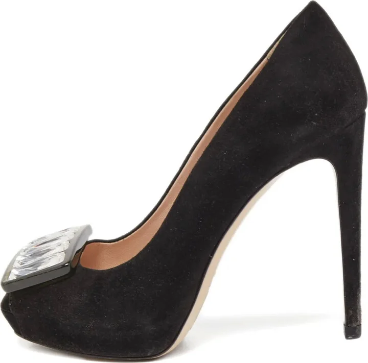 110mm Crystal-Embellished Pumps