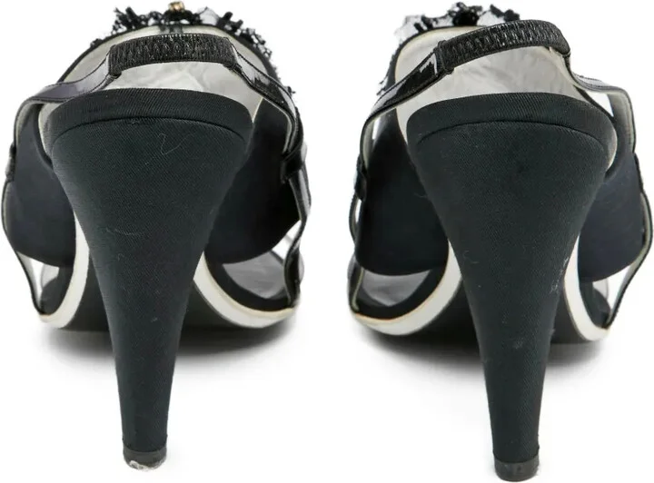 110mm Crystal-Embellished Sandals - Image 3