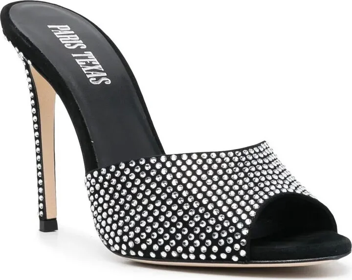 110mm Crystal-Embellished Sandals - Image 2