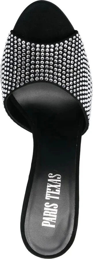 110mm Crystal-Embellished Sandals - Image 4
