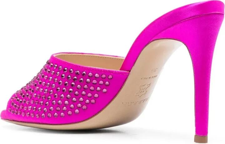 110mm Crystal-Embellished Sandals - Image 3