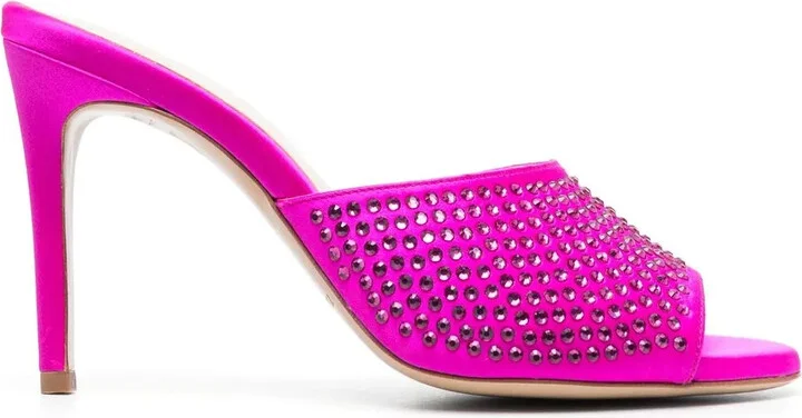 110mm Crystal-Embellished Sandals