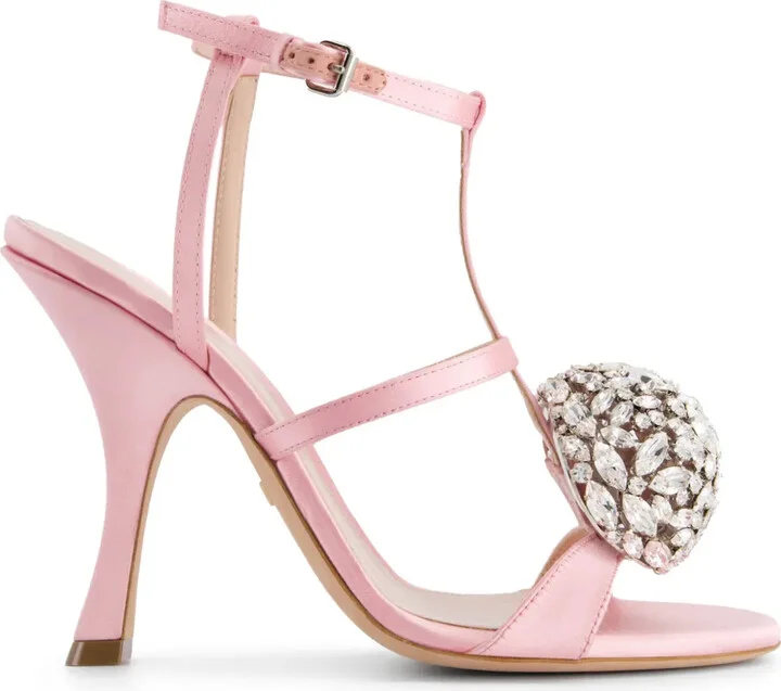 110mm Crystal-Embellished Slingback Sandals