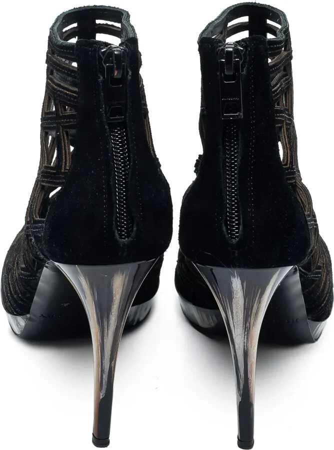 110mm Cut-Out Platform Stiletto Sandals - Image 3