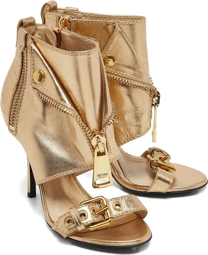 110mm Decorative-Zip Sandals - Image 2