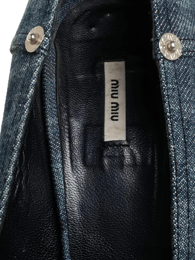 110mm Denim Pumps - Image 5