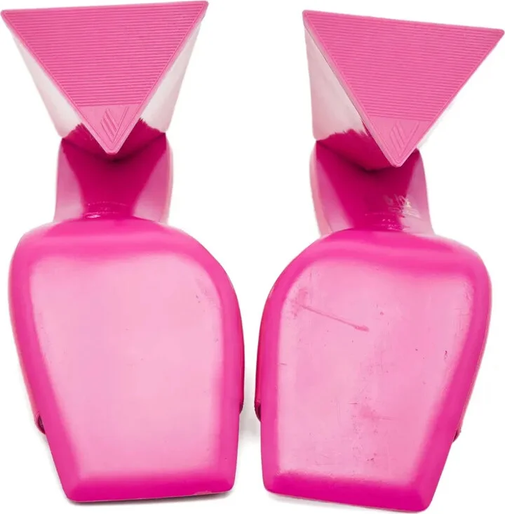 110mm Devon patent-leather sandals - Image 3