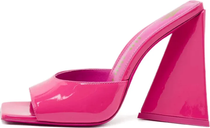 110mm Devon patent-leather sandals - Image 4