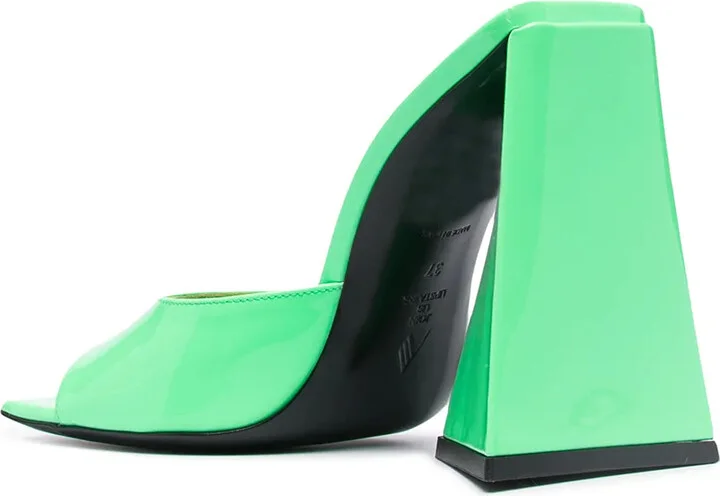 110mm Devon patent leather sandals - Image 3