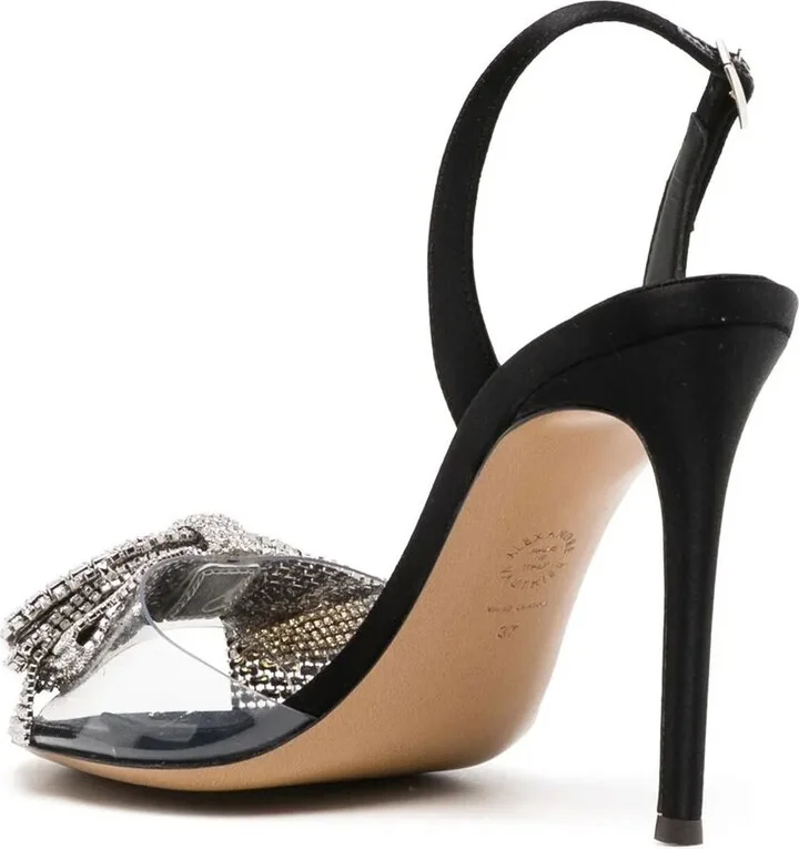 110mm Embellished Bow-Detail Pumps - Image 3