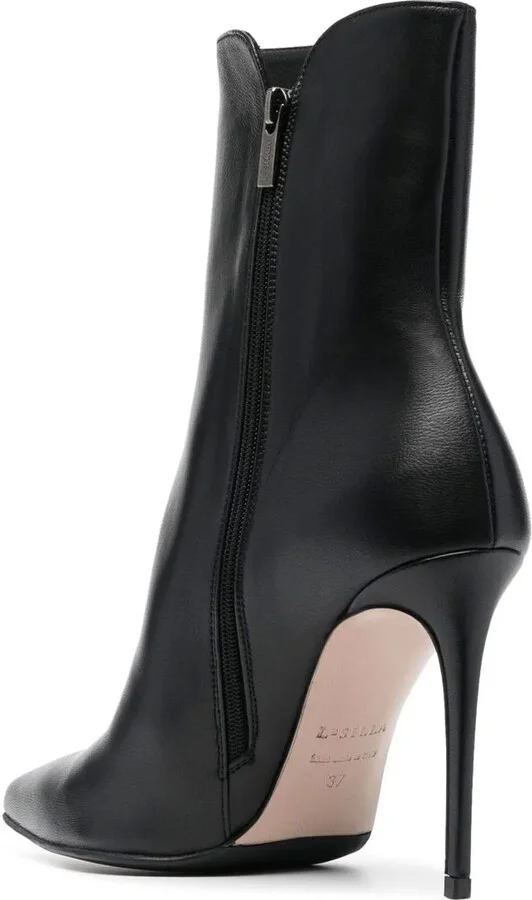 110mm Eva leather ankle boots - Image 3