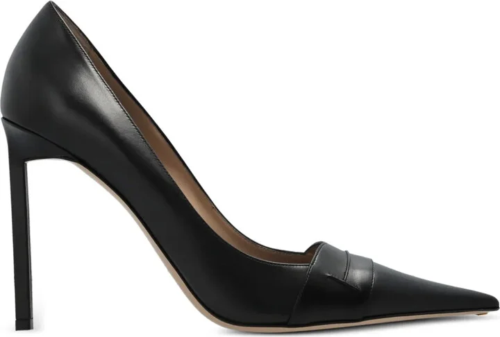 110mm Eva pointed-toe leather pumps