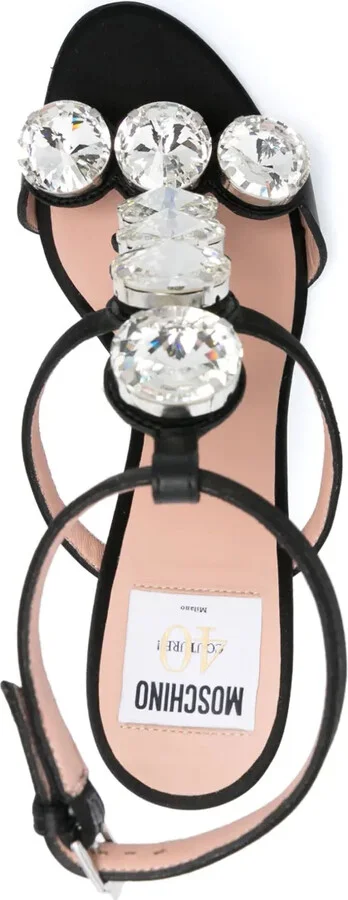 110mm Gem-Embellished Sandals - Image 4
