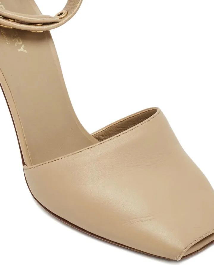 110mm Leather Ankle-Strap Pumps - Image 5