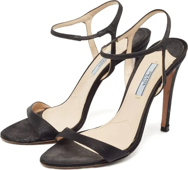 110mm Leather Ankle-Strap Sandals - Image 2