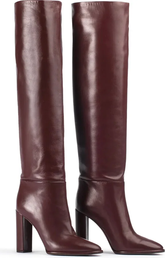 110mm Leather Boots - Image 2