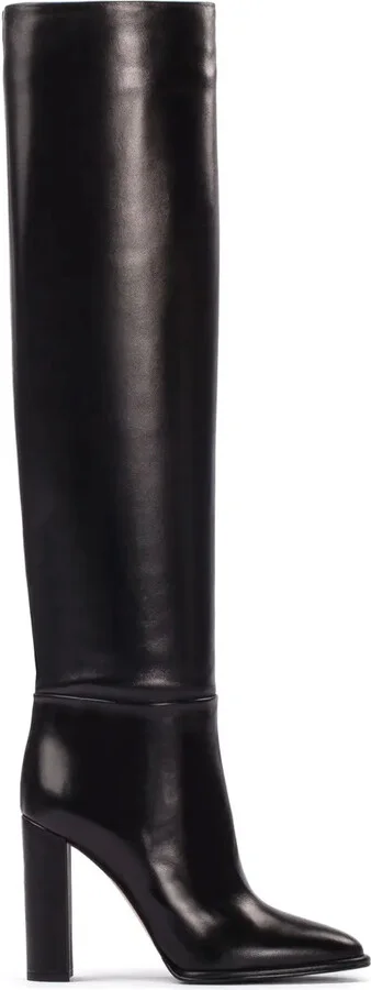 110mm Leather Boots
