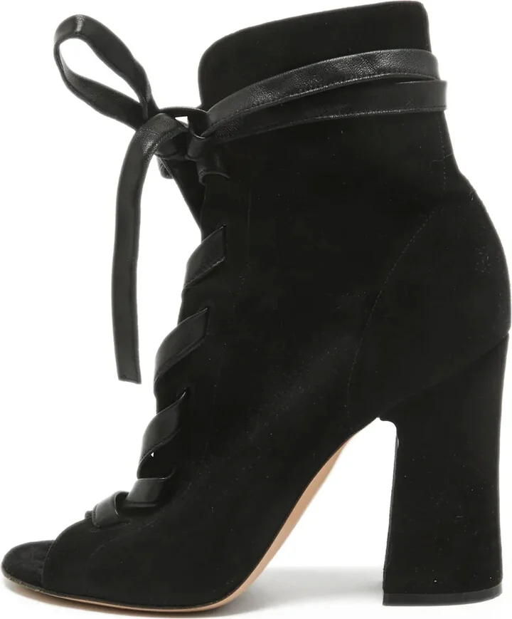 110mm Leather Boots