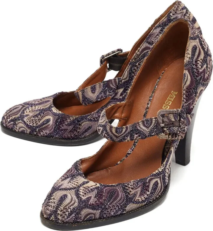 110mm Leather Heeled Pumps - Image 2