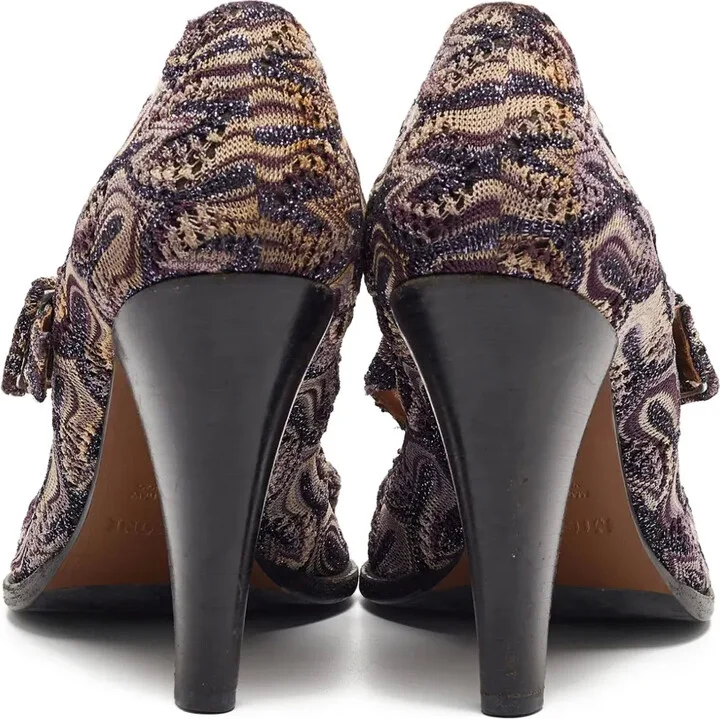 110mm Leather Heeled Pumps - Image 4