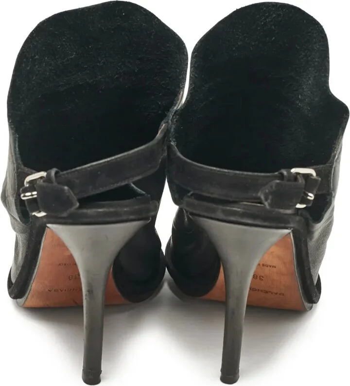110mm Leather Mules - Image 3