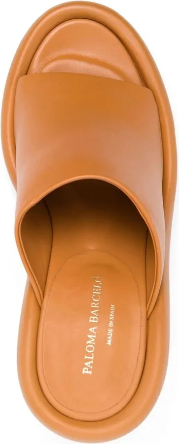 110mm Leather Open-Toe Sandals - Image 4