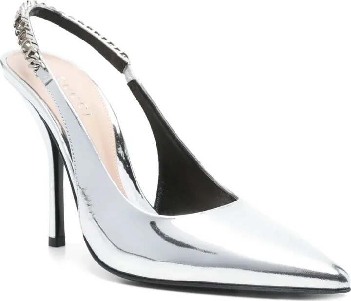 110mm Leather Pumps - Image 2