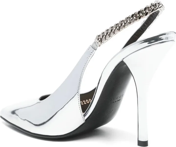 110mm Leather Pumps - Image 3