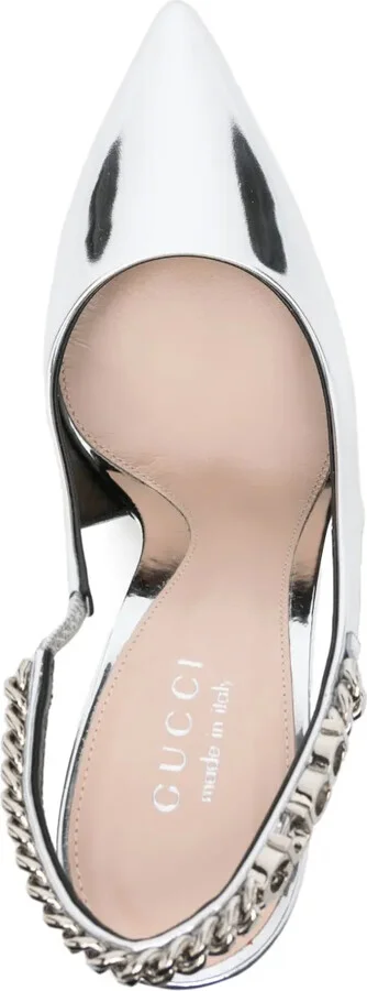 110mm Leather Pumps - Image 4