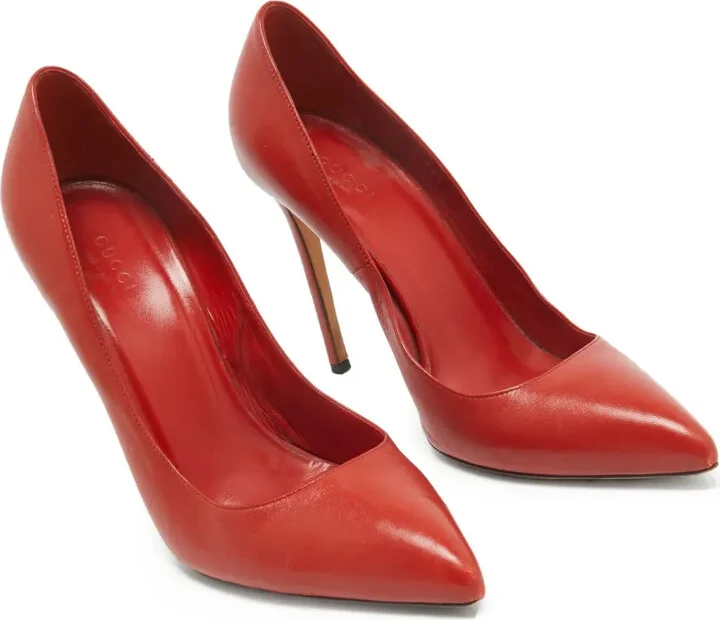 110mm Leather Pumps - Image 2