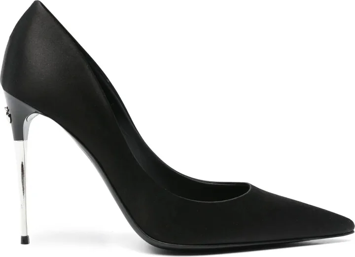 110mm Leather Pumps