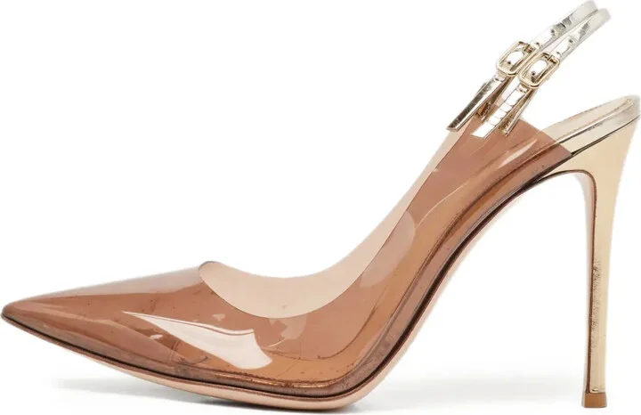 110mm Leather Pumps