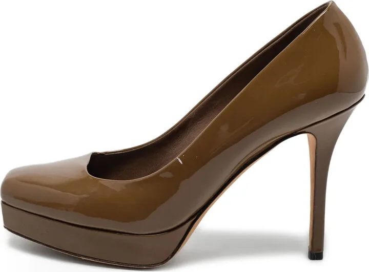 110mm Leather Pumps