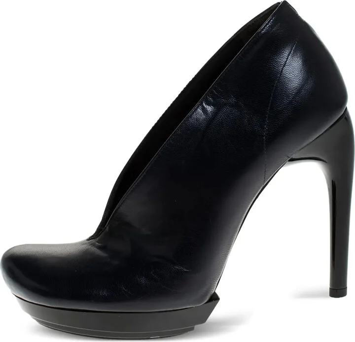 110mm Leather Pumps