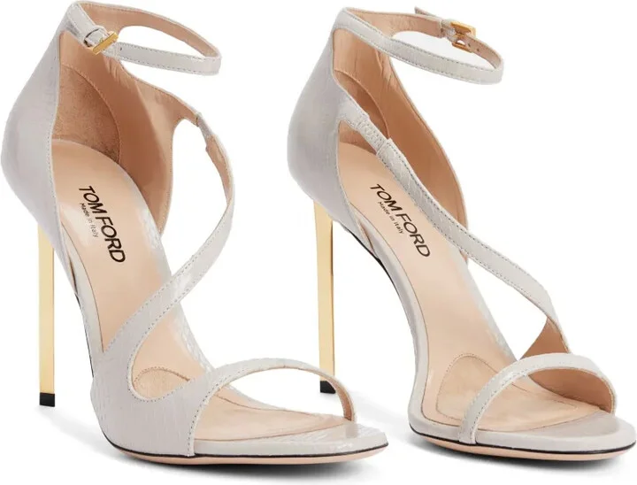 110mm Leather Sandals - Image 2