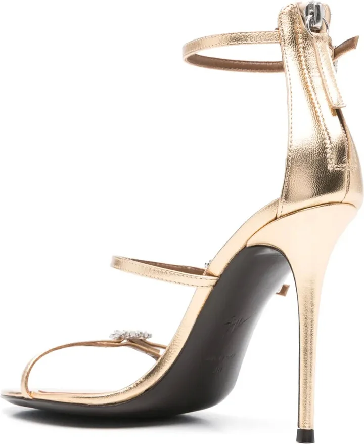 110mm Leather Sandals - Image 3