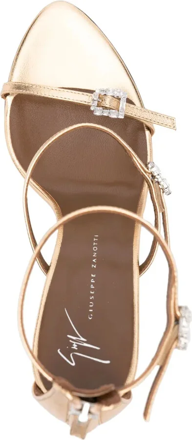 110mm Leather Sandals - Image 4