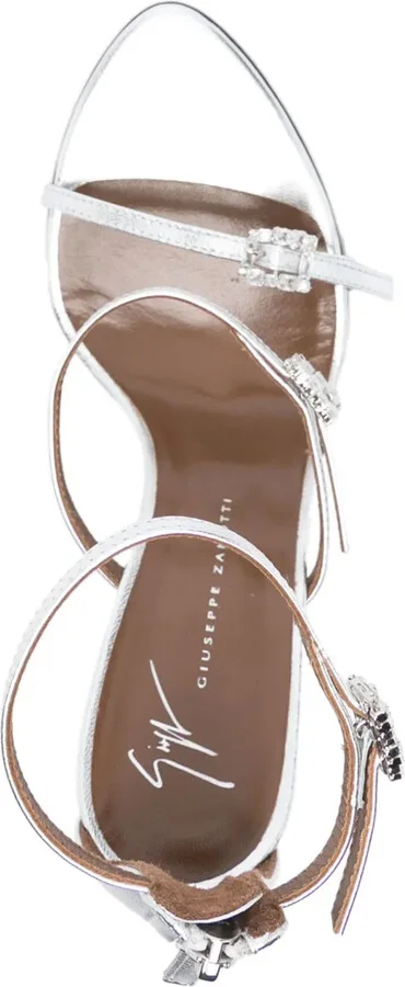 110mm Leather Sandals - Image 4