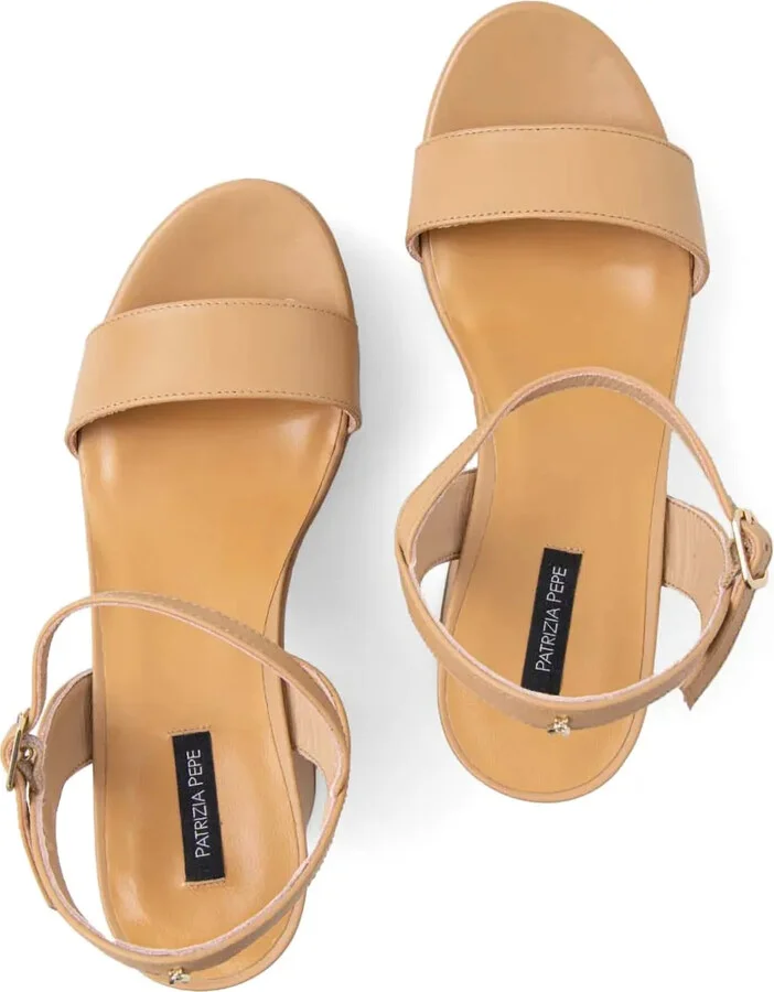 110mm Leather Sandals - Image 4