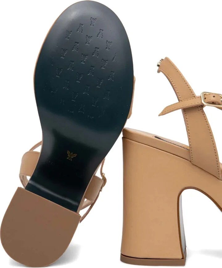 110mm Leather Sandals - Image 5