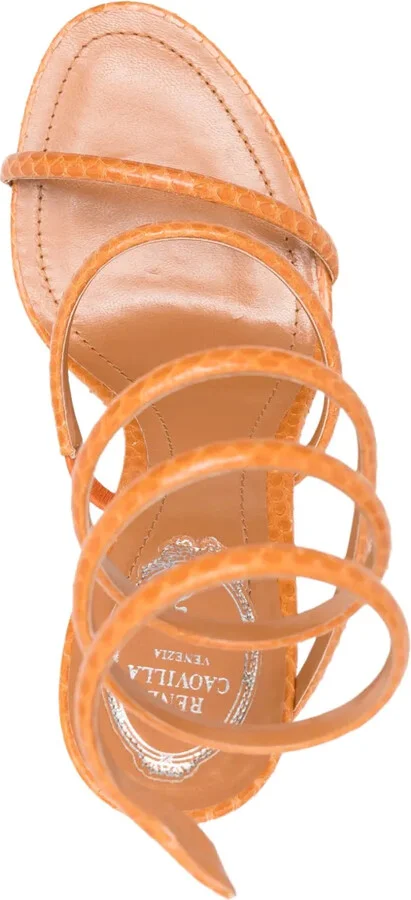 110mm Leather Sandals - Image 4