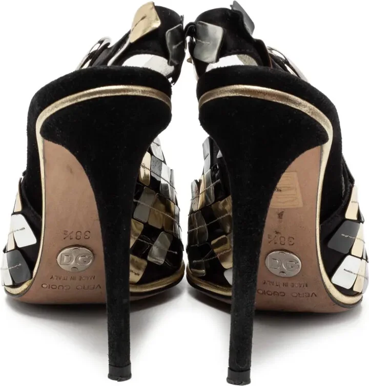 110mm Leather Sandals - Image 3